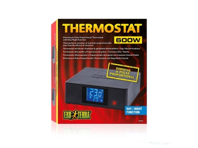 Exo Terra Thermostat für die genaue Kontrolle der Temperatur im Terrarium - 600W