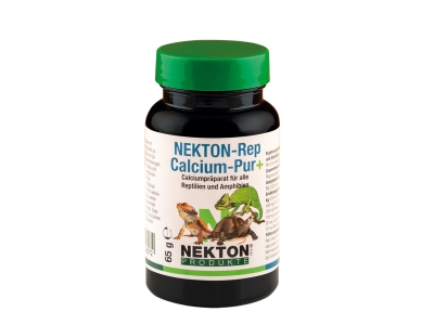 NEKTON 65g Rep Calcium Pur + - Reines Calcium für Reptilien und Amphibien